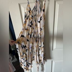 Floral warp dress